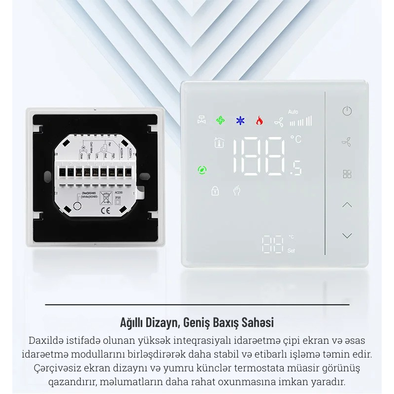 BECA BAC-007 WiFi Fan Coil Termostatı