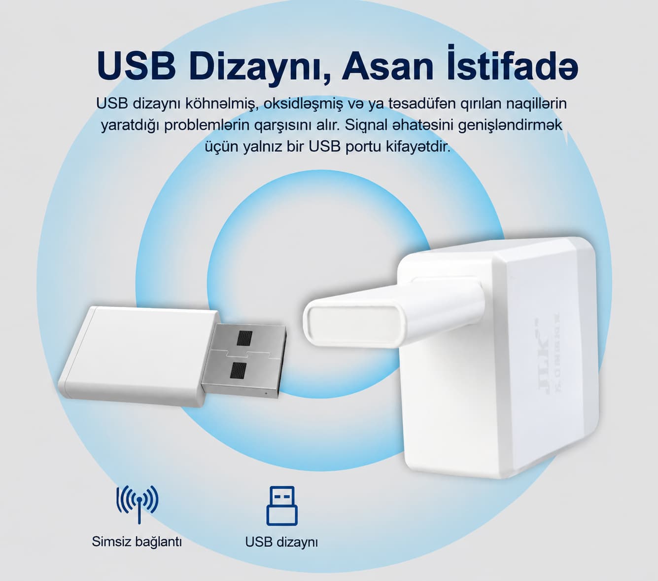 Tuya ZigBee 3.0 USB Siqnal Gücləndiricisi (Repeater)