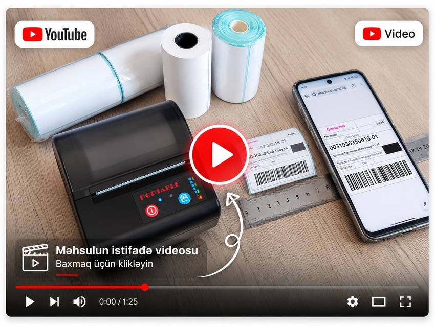 PC301 Termal Printer Video