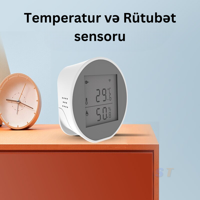 Temperatur və rütubət sensoru USB, ER-Tuya-WSD