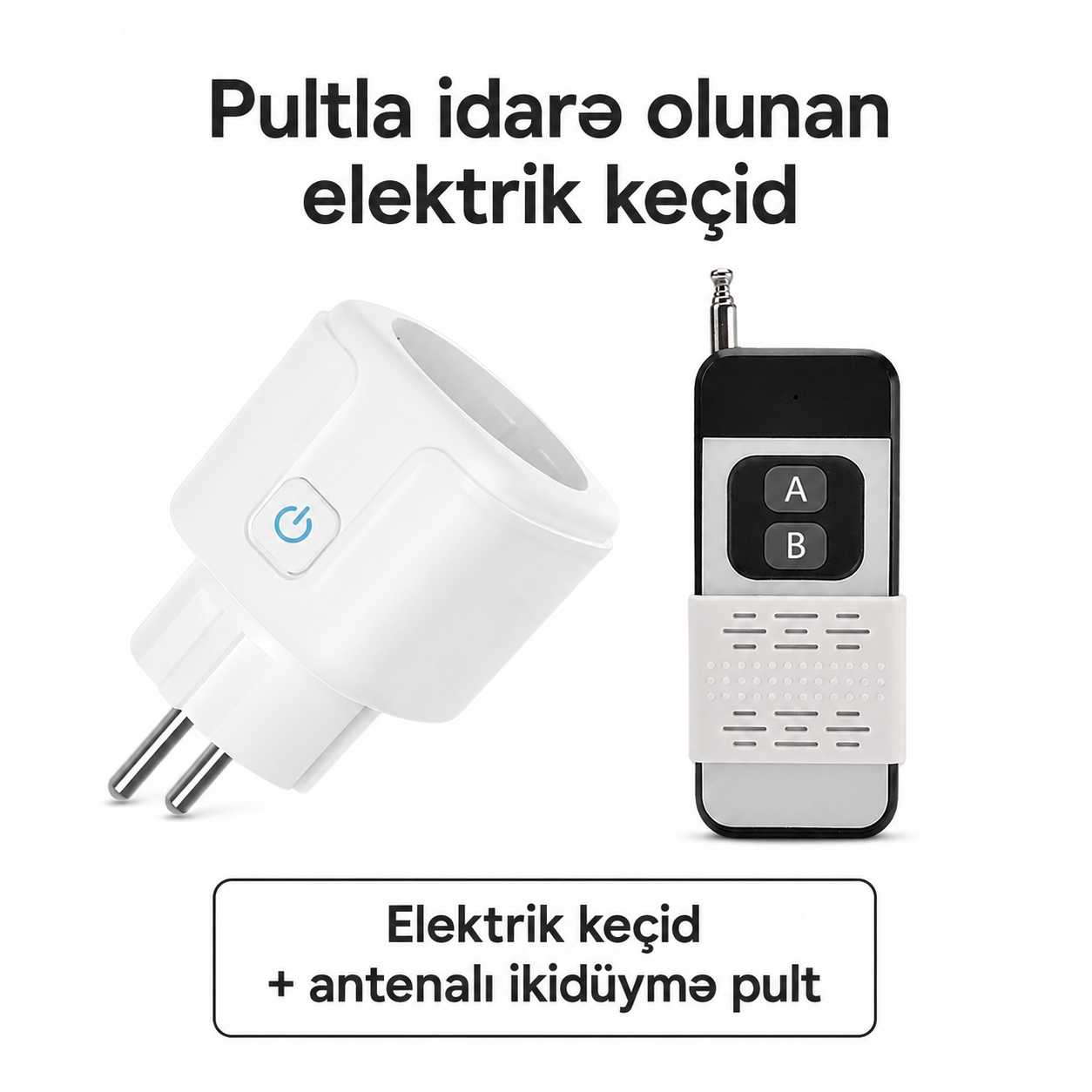 RF433 pultlu rozetka