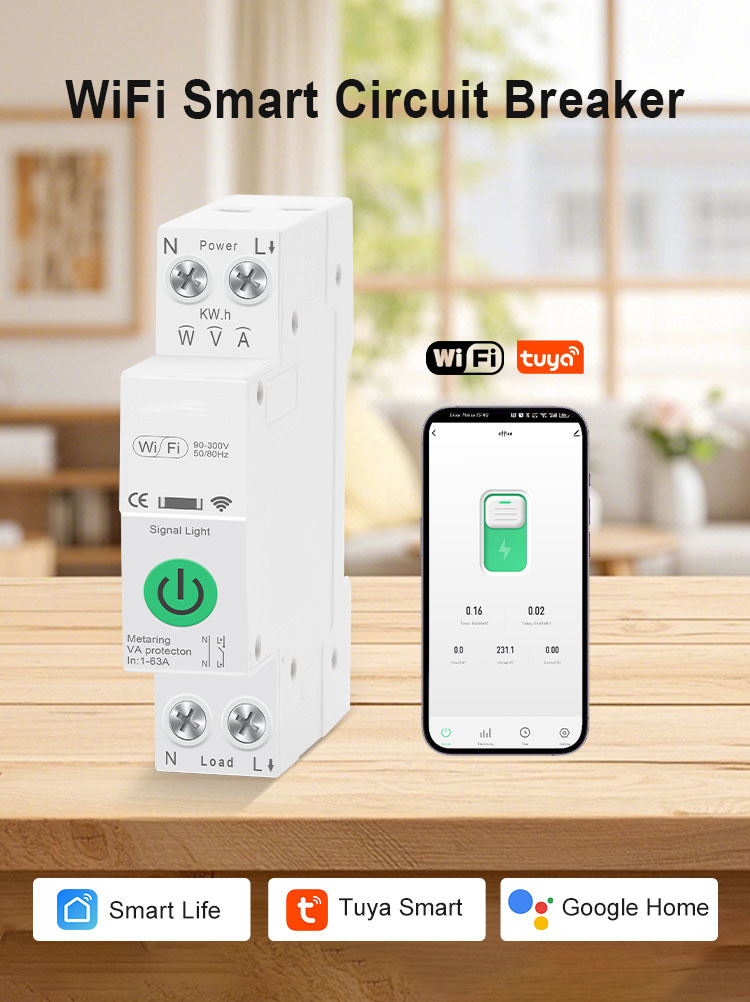 Tuya WiFi Ağıllı Avtomat Rele