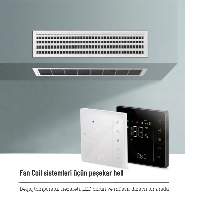 BECA BAC-007 WiFi Fan Coil Termostatı