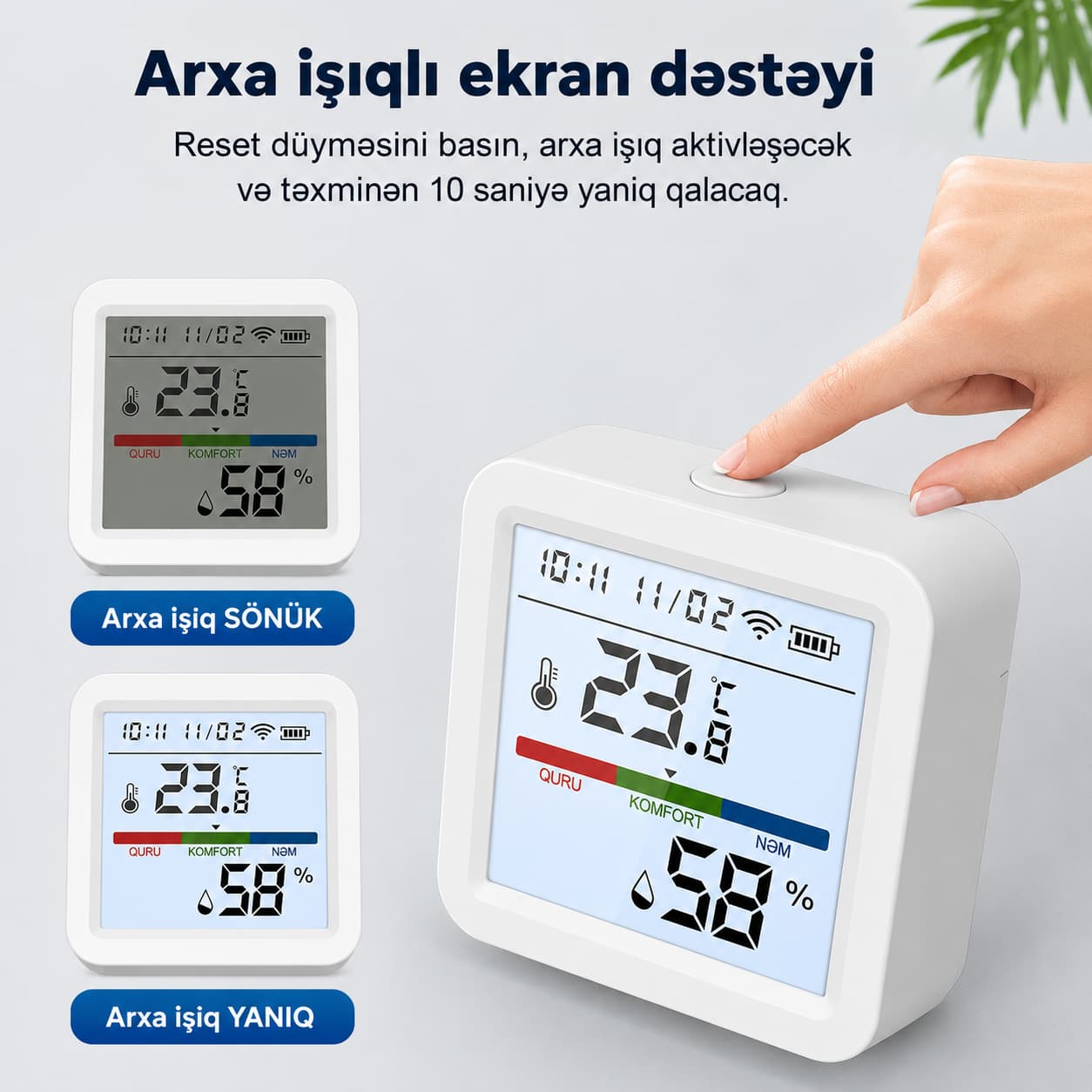 Temperatur və Nəmlilik sensoru