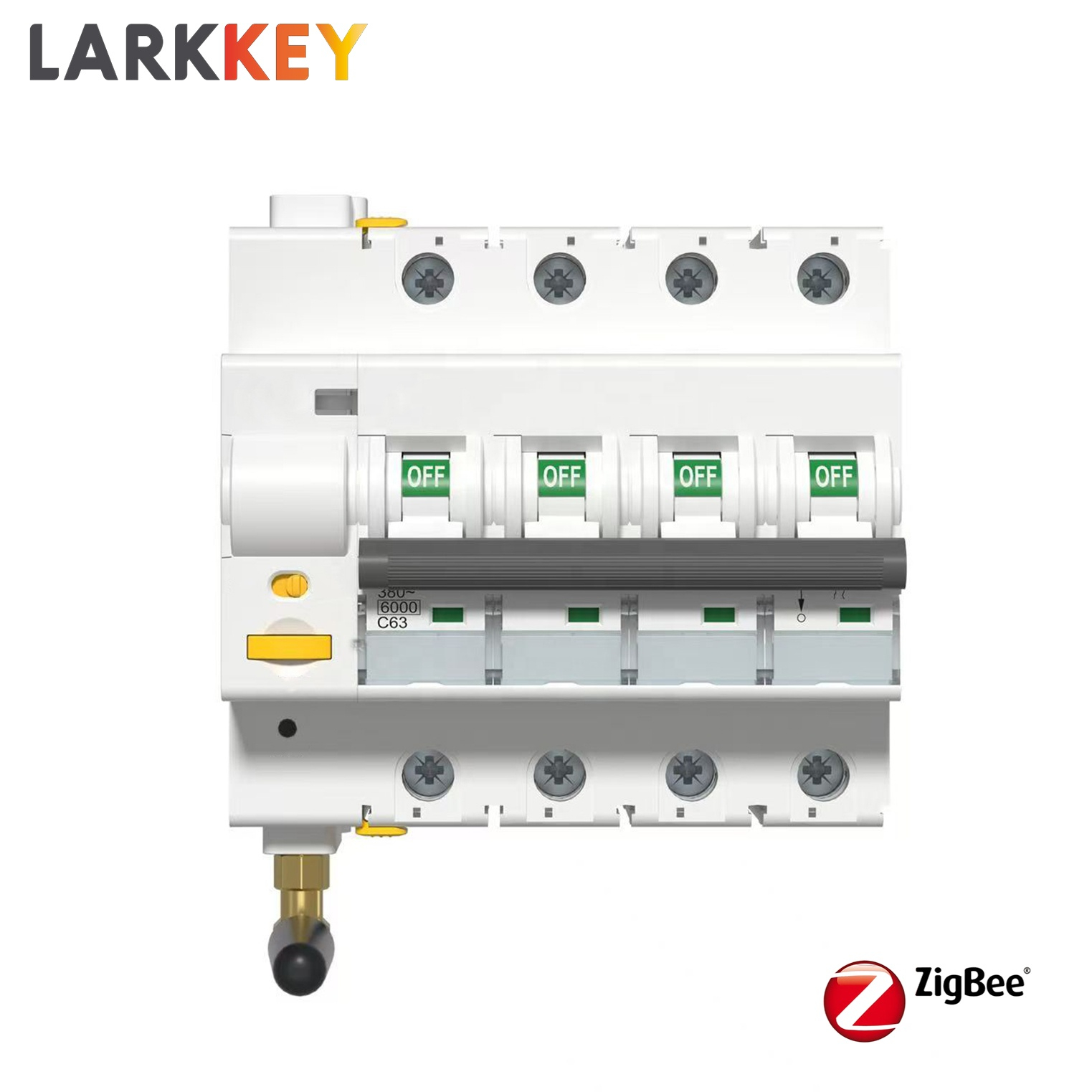 Tuya ZigBee Smart MCB Avtomat - Larkkey 4P C63A