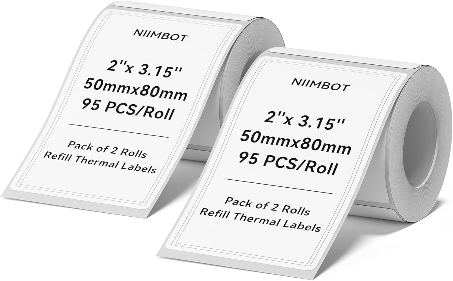 Niimbot etiket lenti B1/B21 ağ, 50x80 mm