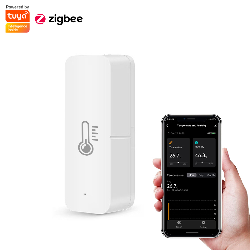 Temperatur və Rütubət sensoru mini, ZigBee