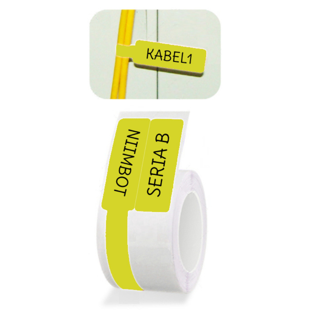 Niimbot etiket lenti B1/B21, 25x38 kabel üçün