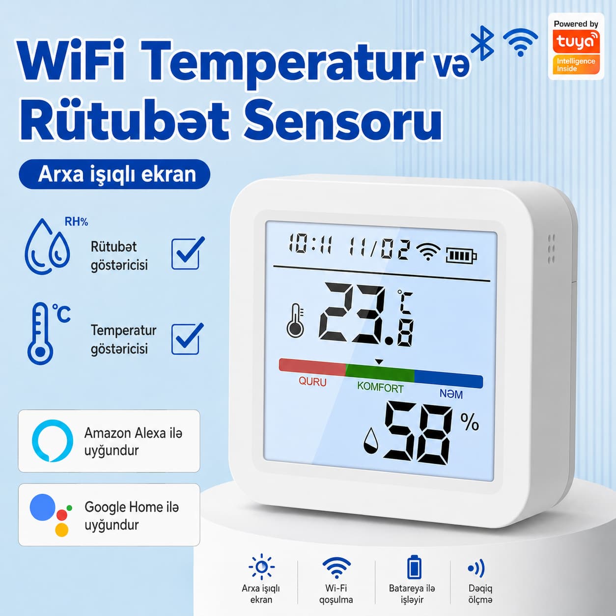 Temperatur və Nəmlilik sensoru