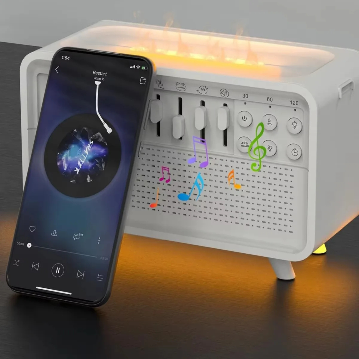 Təbiət Səsləri ilə Dinamikli Aroma Nəmləndirici